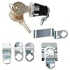 Post CER1004 lock set for inside steel letterbox