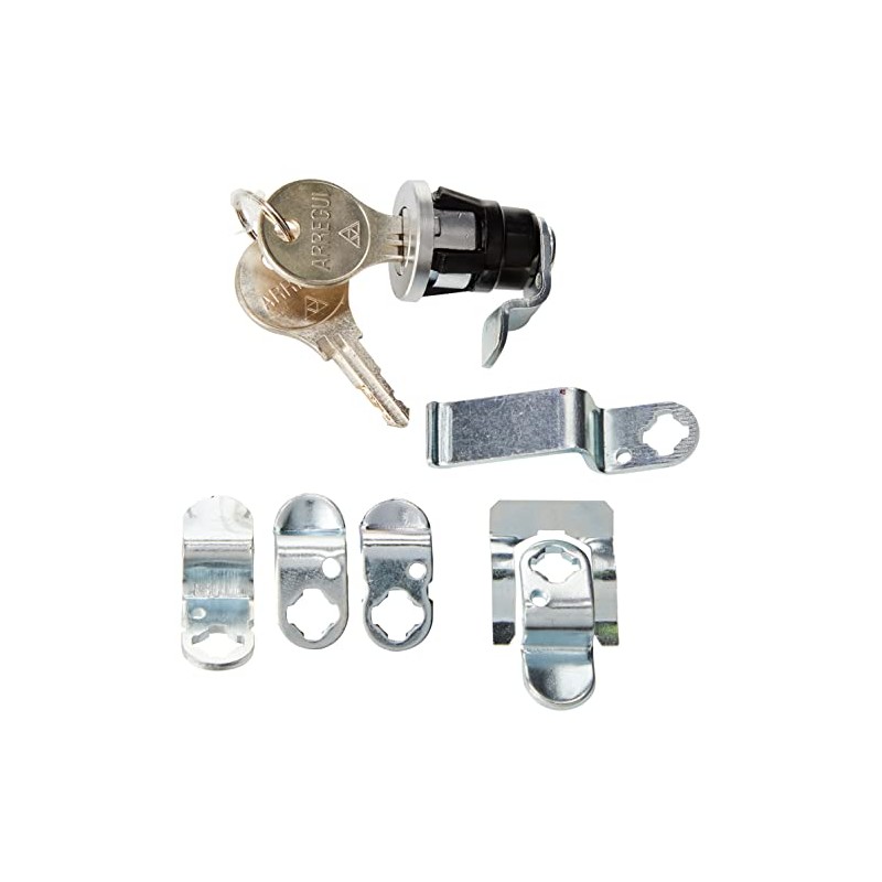 Post CER1004 lock set for inside steel letterbox
