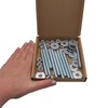 (Pack of 10) Full Thread M8 x 80mm Screw Rods