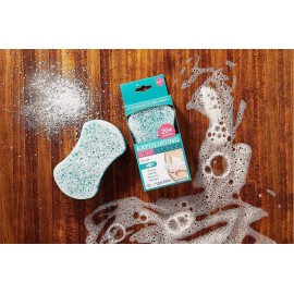 Spongeables Gel Exfoliante Corporal En Una Esponja, Sal Mari