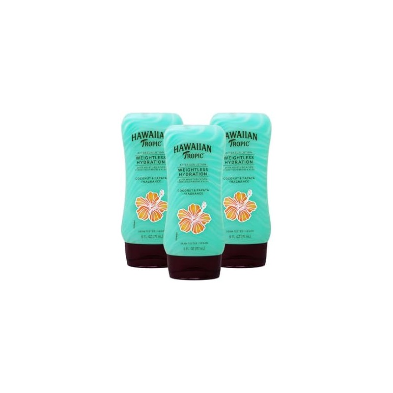 Hawaiian Tropic Silk Hydration After Sun Lotion 6oz Paquete de