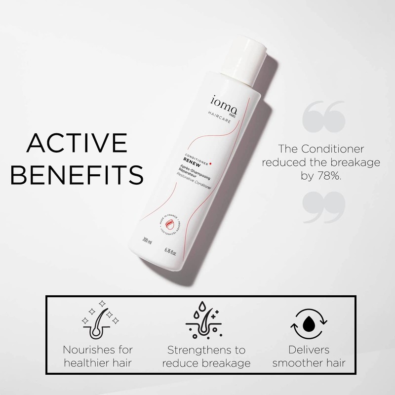 IOMA HAIR - RENEW Auffüllender Conditioner - Repariert sichtbar geschädigtes