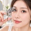 Eyelash Curler with Built-In Comb – Wide-Angle and Partial Curling