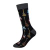 Cansok - Paquete de 2/4 calcetines divertidos para hombre, Música