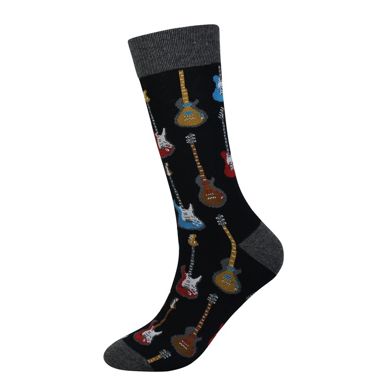 Cansok - Paquete de 2/4 calcetines divertidos para hombre, Música