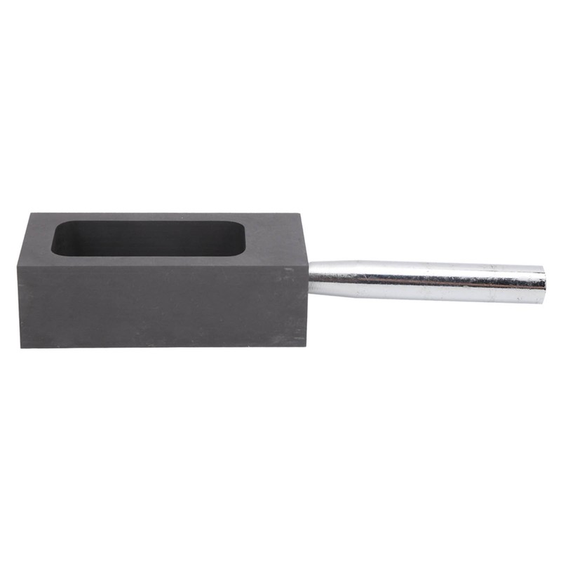 Graphite Ingot Mold with Handle Casting Melting Mold for Gold