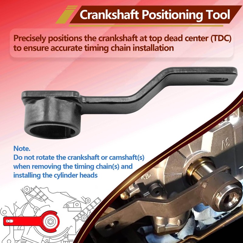 Datrenm Valve Spring Compressor Tool Kit Compatible with Ford 4.6L