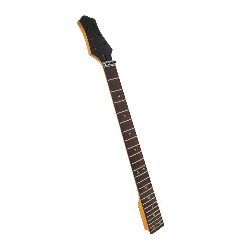 Guitar Neck Fingerboard 24 Fret 25.6in Smoothly Elegant Wood Electric