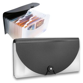 I'm so happy Receipt File Receipt Holder Carrying a4 Document File Case Document Organizer