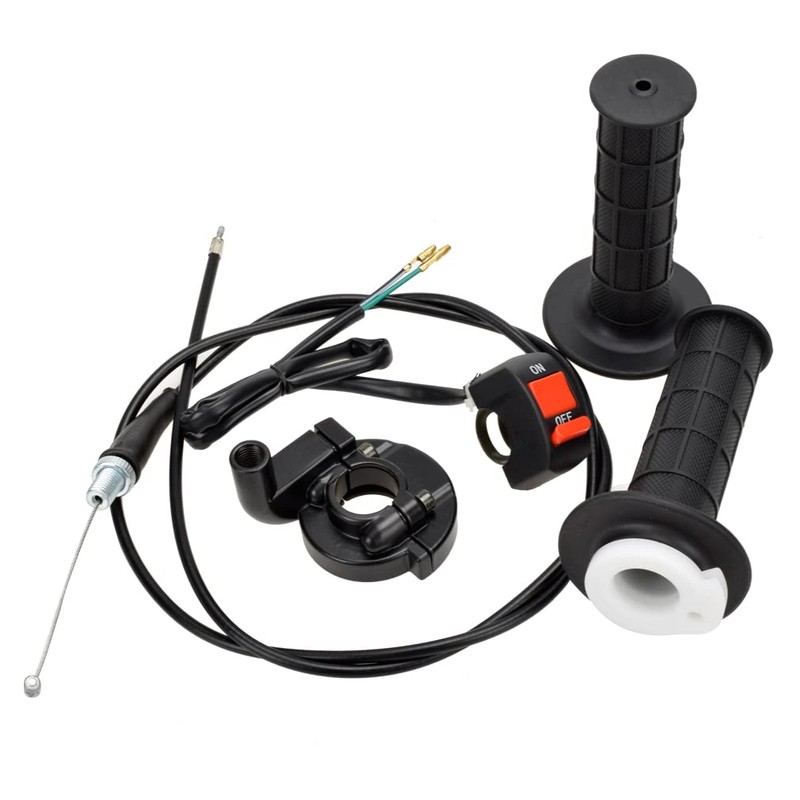HIAORS 7/8" 22mm Twist Throttle Cable Handle Kit for Predator