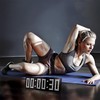 Manoive Gym Timer, 13.2 Inch Digital LED Wall Clock &