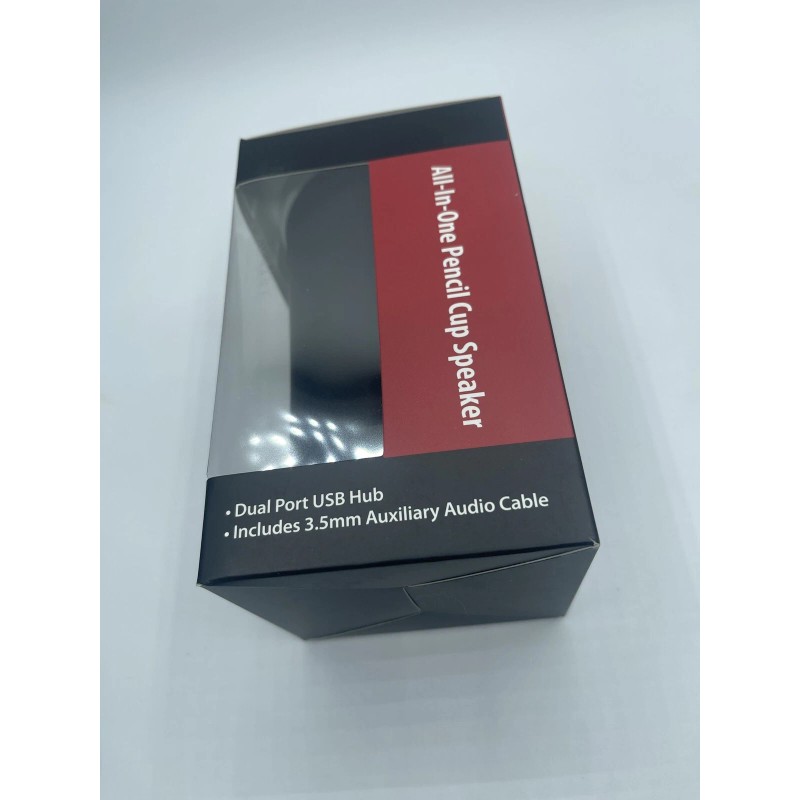Blue iWork's All in One Pencil Cup Speaker "New In
