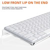 Richboom Ergonomic Computer Keyboard Stand - Acrylic Tilted Computer Keyboard