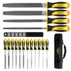 TARIST 17PCS File Set with Tool Bag, Includes 4PCS Large