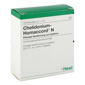CHELIDONIUM HOMACCORD N Ampoules Pack of 10