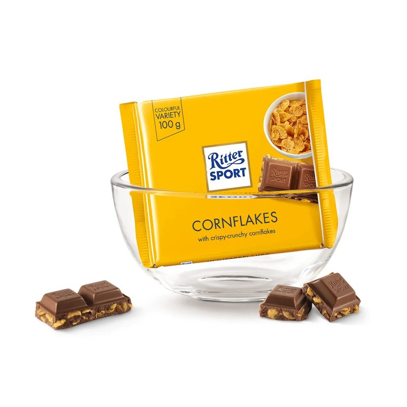 Ritter Sport Knusper-Flakes - 5 x 100 gr.