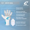 CATCH & KEEP Fly White Soul Men's Goalkeeper Gloves Size