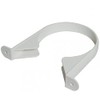 FLOPLAST 110mm Soil Pipe Clip White - Bag of 2