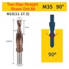 M35 HSS-CO Cobalt Two Stage Step Drill Bit Screw Counterbore
