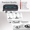 121 Black Toner Cartridge High Yield 2-Pack Compatible Replacement for