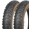 2 Pack 20x4 (98-406) All-Terrain Bike Tires Heavy Duty, Large