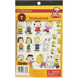 Eureka Peanuts Sticker Book