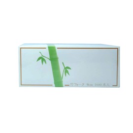Yamato Bussan Forks Prosperous Business Bamboo Forks, Bamboo 3.5 inches (9 cm), Disposable, Commercial Use, Approx. 1000 Pieces