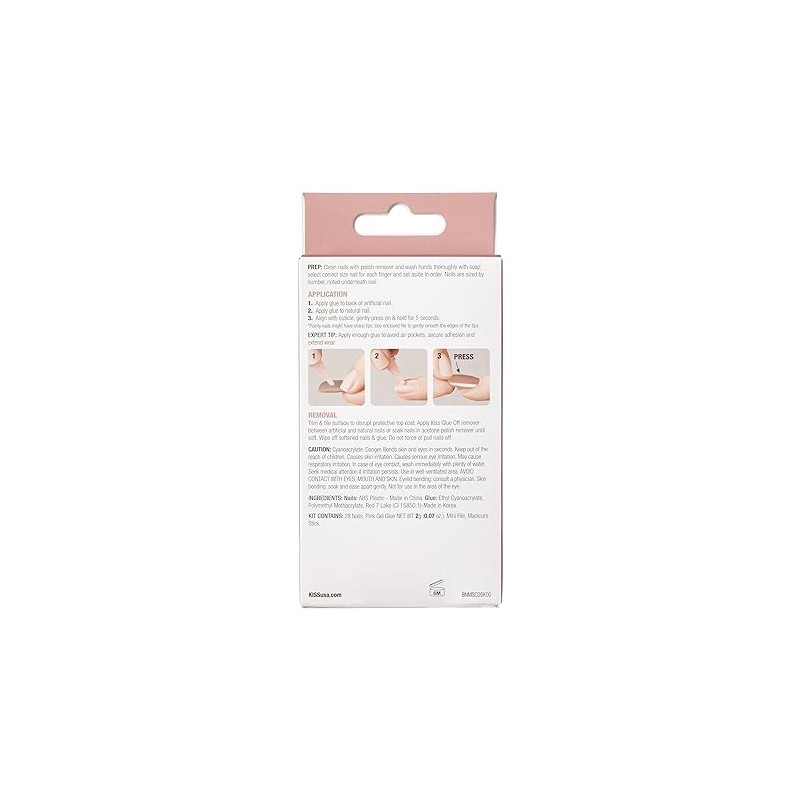 KISS Bare -But-Better Nails - Nude Nude