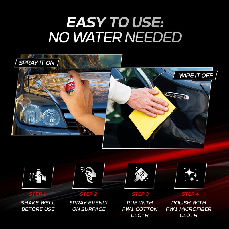 FW1 2 Pack, A High Performance Car Wax Polish |