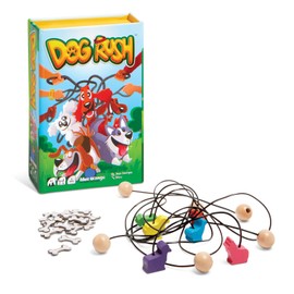 BLUE ORANGE Games Dog Rush, Brown