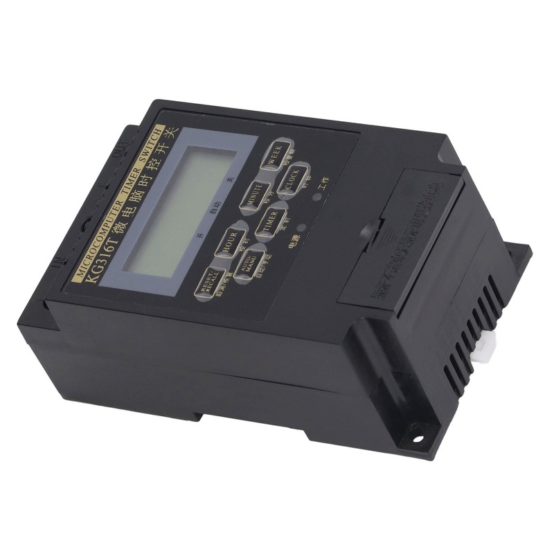 Time Switch Mechanical Timer Auto Controller Power Off Memory 25A