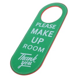 LALAFINA Hotel Door Hanger Sign Double-Sided 'no Soliciting' 'Please Knock' Room Sign