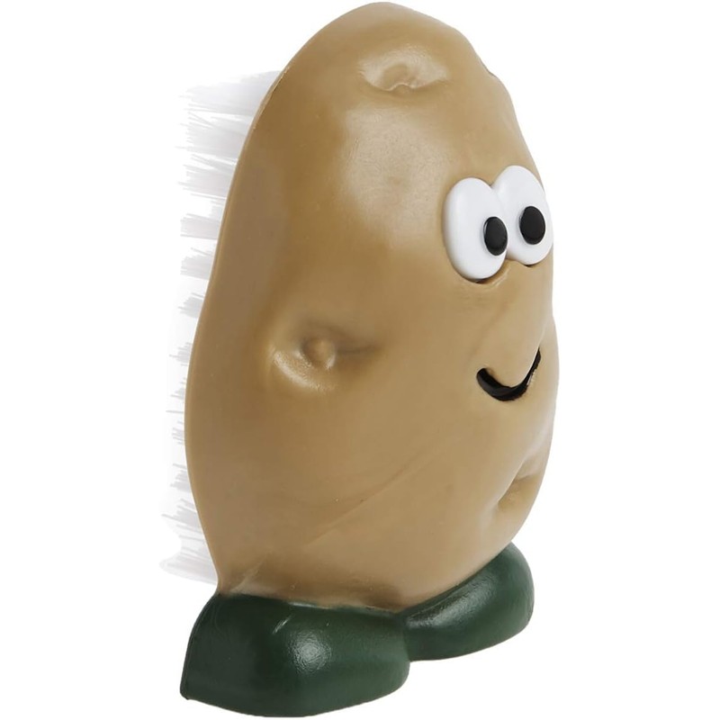 Joie Spud Dude Potato Brush, Vegetable and Fruit Scrubber, Produce