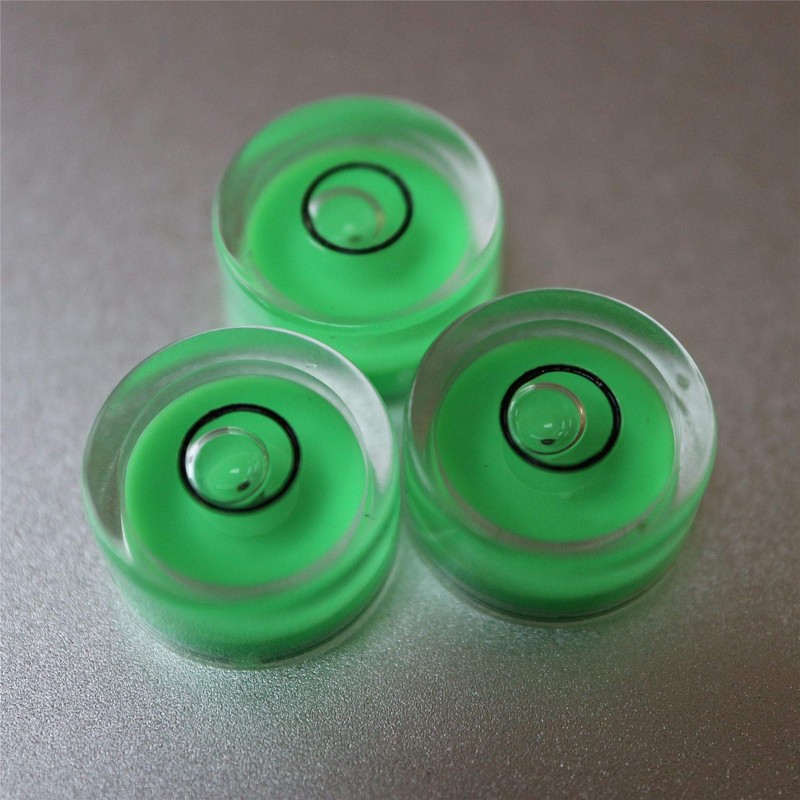 3 x Professional Spirit Bubble Level (in Green) with Metal