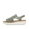 Rieker Antistress Womens Khaki Sandal - Size 6 - Green