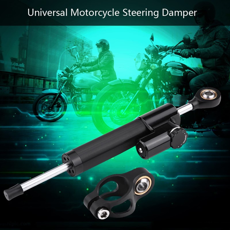Steering Damper Motorcycle Shock Absorbing System Stabilizer T6061 Aluminum Alloy