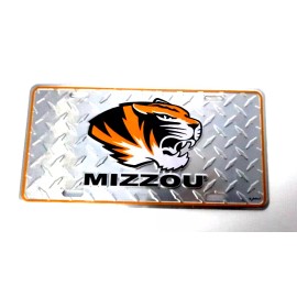 gameday Missouri MIZZOU TIGERS License Plate Aluminum Game Day 2007 Car Tag Football SEC