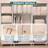 Ultra Space Saving Self Compression Organizer - Compression Packing Cubes,