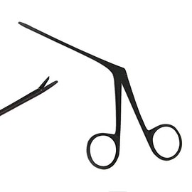 OdontoMed2011 1 Micro Alligator Ear Forceps 3.5" Sinus Full Black Coated ENT Instruments ODM