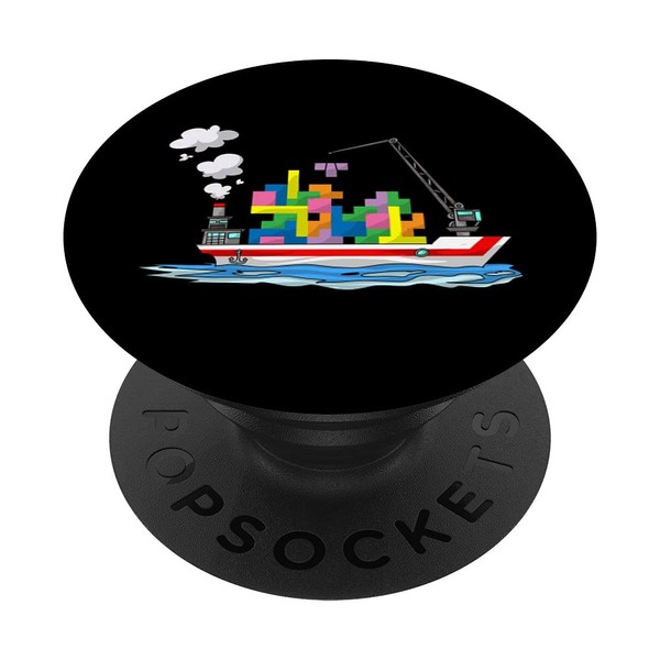 Cute Cargo Ship Blocks Gift | Funny Toy Boat Brick
