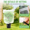 YUYIUS Fruit Tree netting, Blueberry Bush Netting Cover for Garden