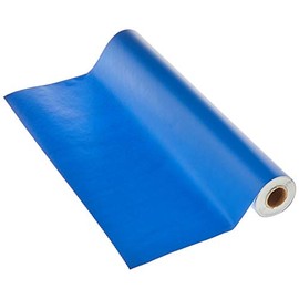 Magic Cover Adhesive Vinyl Paper, Multi-Functional Shelf Liner for Lining Drawers and Shelves, Waterproof and Durable, 18" x 60', Blue