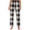 Lavenderi Women’s Soft Woven Cotton Flannel Pajama Pants, Long Pajama