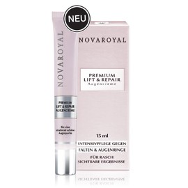 NOVAROYAL® Anti-ageing eye care, intensively reconstructing and smoothing eye cream, highly effective against wrinkles