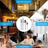24-Piece Stainless Steel Utensils Set Include Forks Knives Spoons Silverware