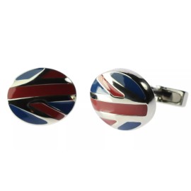 Alamode England UK United Kingdom Flag Colors Cuff Links ALAL01387 F6D17J