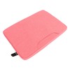 14.1‑15.4inch Laptop Hand Case Bag Metal Zipper Large Capacity Protective
