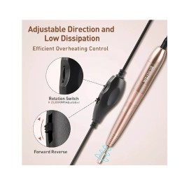 RedFlow Electric Nail Drill, Acrylic Nail Drill Kit, for Nail File Exfoliating