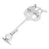 Totority 5pcs Piccolo Lyre Music Clip Adjustable Portable Music Holder