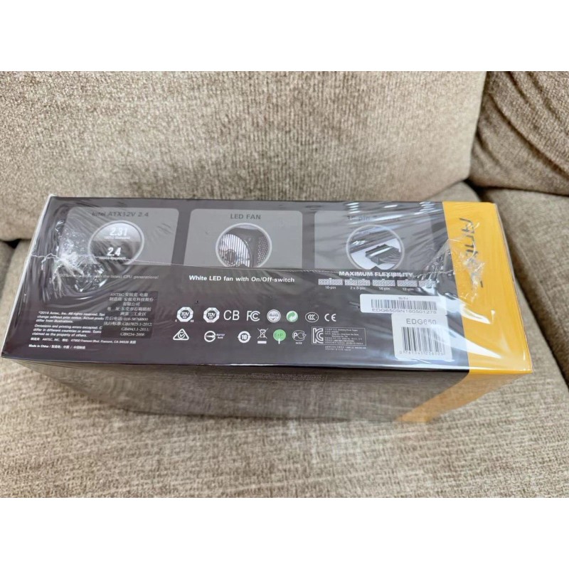 Universal Antec EDG650 650W 80 PLUS Gold ATX 12V Power